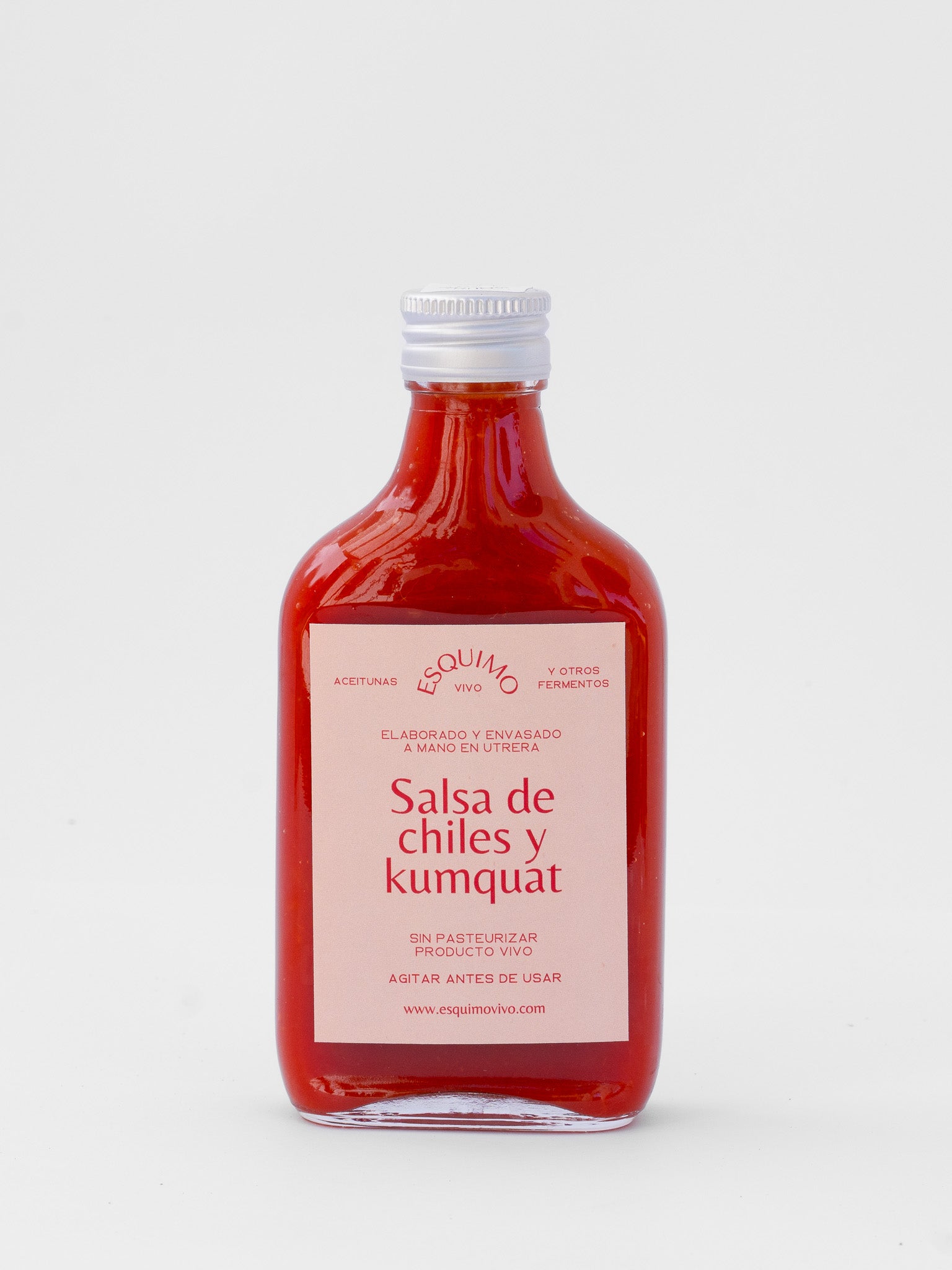 Salsa de chiles y kumquat