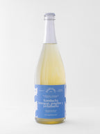 Kombucha de limequats, jengibre y yerbabuena