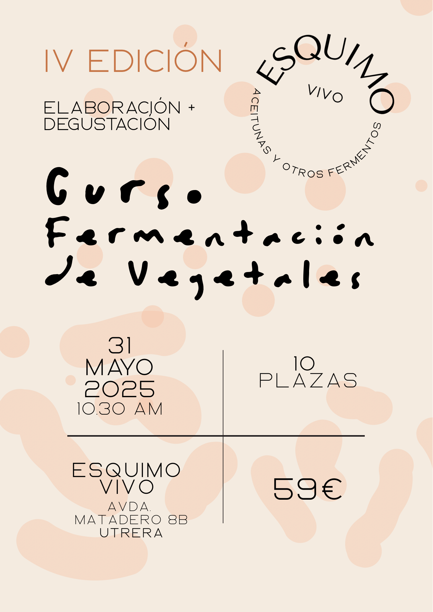 Curso de Fermentación de vegetales 4ª edición